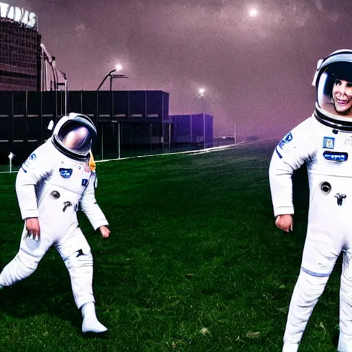 Image similar to cristiano ronaldo as astronaut