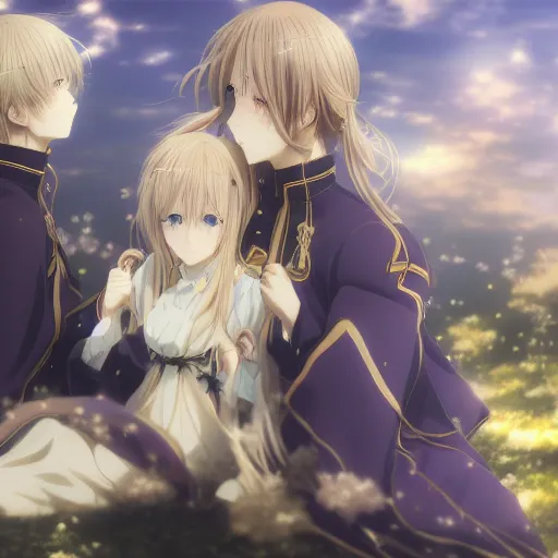 Prompt: beautiful gorgeous cute Violet Evergarden realistic high quality 4K full HD wallpaper