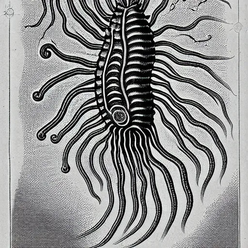 Image similar to rotifer weedwacker ernst haeckel