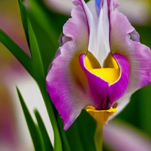 Image similar to closeup photo of elizabeth taylor's iris eos 5 ds r, iso 1 0 0, f / 8, 1 / 1 2 5, 8 4 mm, postprocessed, bokeh )