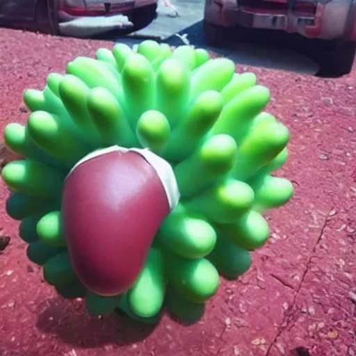 Image similar to A real life Plumbus from Rick and Morty