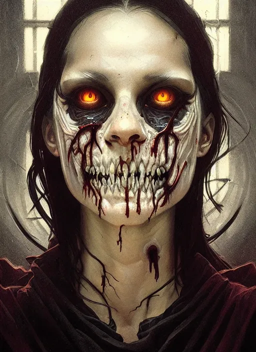 Prompt: symmetry!! portrait of a zombie, horror, moody lights!! intricate, scary, highly detailed, digital painting, artstation, concept art, smooth, sharp focus, illustration, art by artgerm and greg rutkowski and alphonse mucha