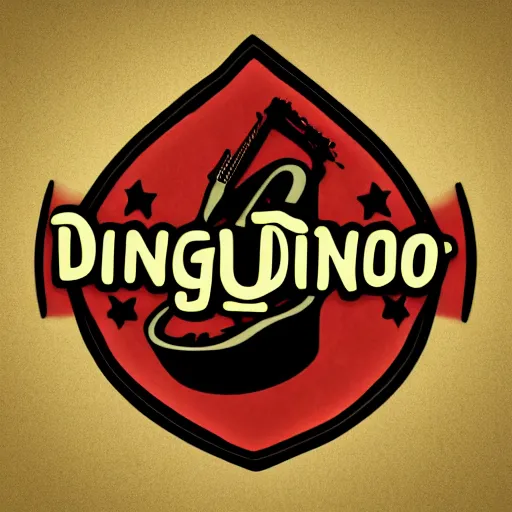 Image similar to logo for sgt dingo, the musician, rendered, rasterized, clean lines