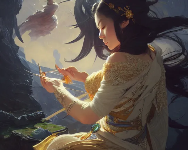 Prompt: photography of hiroshi yoshida, deep focus, d & d, fantasy, intricate, elegant, highly detailed, digital painting, artstation, concept art, matte, sharp focus, illustration, hearthstone, art by artgerm and greg rutkowski and alphonse mucha