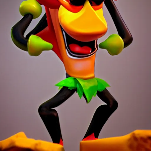 Image similar to aku - aku from crash bandicoot saga, jungle safari photography