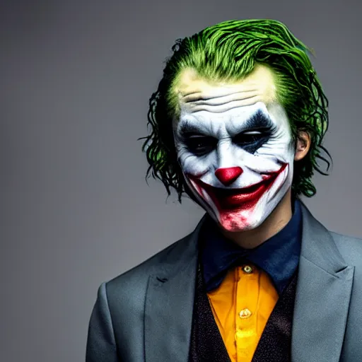 xqc as the joker, 4k, high detail, high-resolution | Stable Diffusion