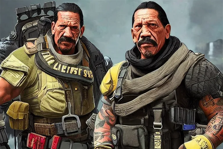 Image similar to danny trejo in apex legends