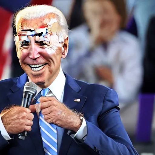 Image similar to joe Biden in a cowboy suit