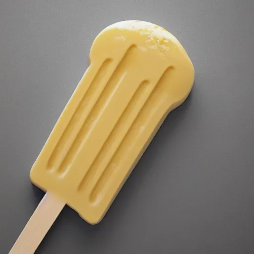 Image similar to ice cream popsicle that looks like captain kangaroo octane render