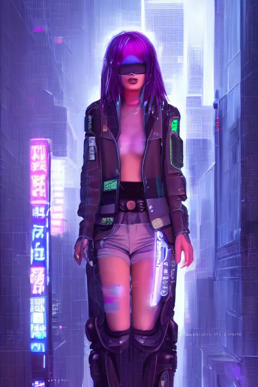 Prompt: portrait futuristic succulent cyberpunk young female Mage, in futuristic rainny thunder flashing tokyo rooftop cyberpunk night, ssci-fi, fantasy, intricate, very very beautiful, elegant, neon light, highly detailed, digital painting, artstation, concept art, soft light, hdri, smooth, sharp focus, illustration, art by tian zi and craig mullins and WLOP and alphonse mucha