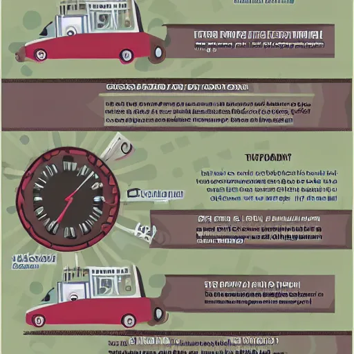 Prompt: infographic about time travel