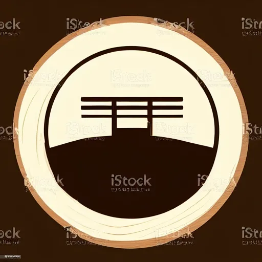 Prompt: wooden bowl atop woodlathe, vector art