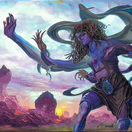 Prompt: Artwork by Naomi Baker Magic The Gathering