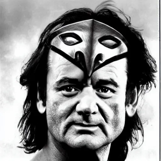 Image similar to bill murray as conan the barbarian