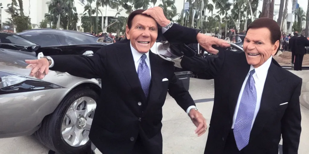 Prompt: kenneth copeland crashing his prive yet
