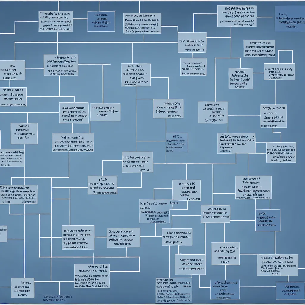 Image similar to flow chart diagram of the first succesful AGI model, incscape, excalidraw