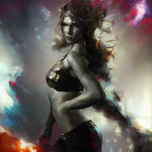 Image similar to i'm a popular on social media by raymond swanland, highly detailed, bright tones