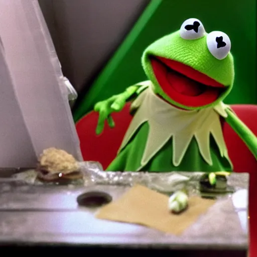 kermit the frog heroin habit, addict, junky, | Stable Diffusion | OpenArt