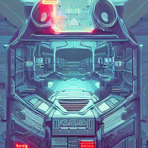 Image similar to the machine in the ghost, incredible digital illustration by dan mumford, beeple, and john howe, trending on artstation