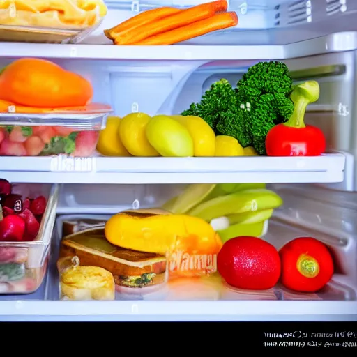 Image similar to delicious food, ready to eat, in my fridge