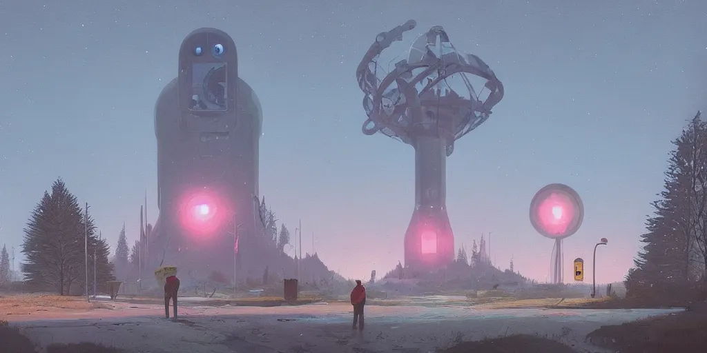 Image similar to simon stalenhag