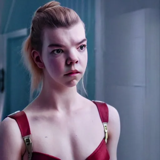 Image similar to Cyborg Anya Taylor Joy