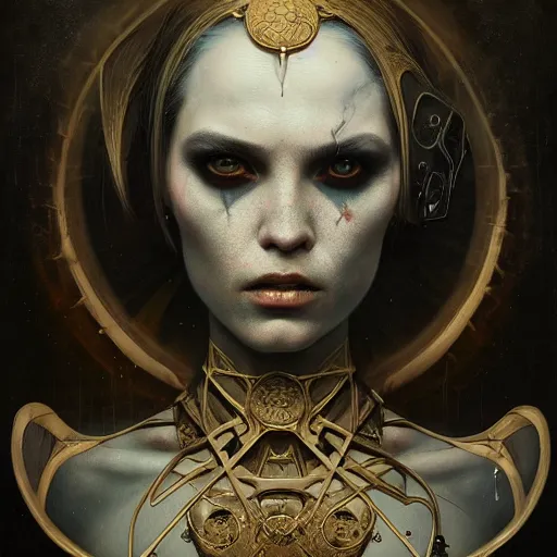 Prompt: Dark art, Grungy, Occult, hyperdetailed, artstation, trending on cgsociety, ultra high quality, golden ratio, intricate artwork masterpiece, Tom Bagshaw, greg rutkowski, Roset Conrad, 8k, High contrast