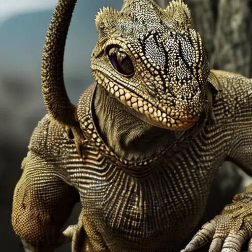 Prompt: Lizard-Themed Armor, Realistic, 8k, exquisite detail, cinematic