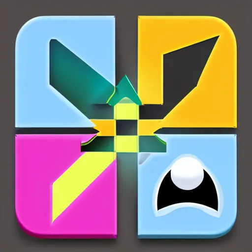 Image similar to arrow 3 d app icon material design