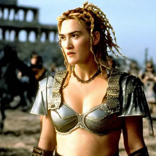 Image similar to kate winslet in the film gladiator