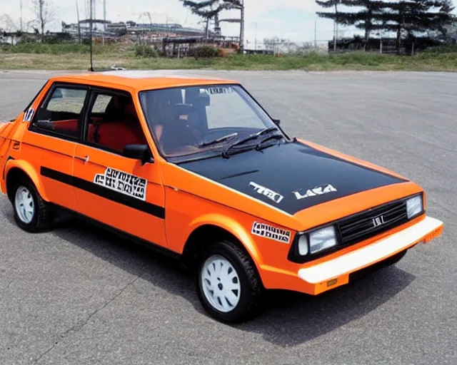 Prompt: 1988 Lada Riva DTM