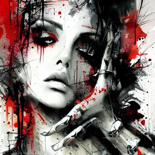 Image similar to is death another birthday, russ mills trending on art station