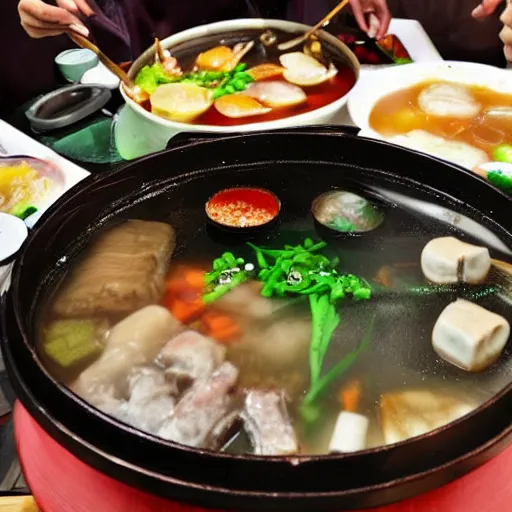 Image similar to chongqing hot pot, full view