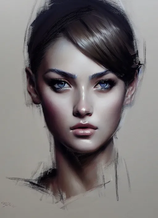 Prompt: painting of a gorgeous young woman in the style of Guy Denning, realistic, sharp focus, 8k high definition, insanely detailed, intricate, elegant, art by stanley lau and artgerm
