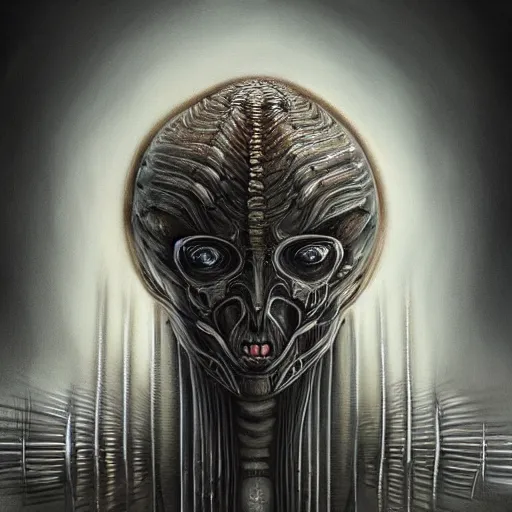 Prompt: https://s.mj.run/5e6bgH0udks, elegant, intricate, digital painting, airbrush painting, artstation, sharp focus, illustration, by HR Giger,