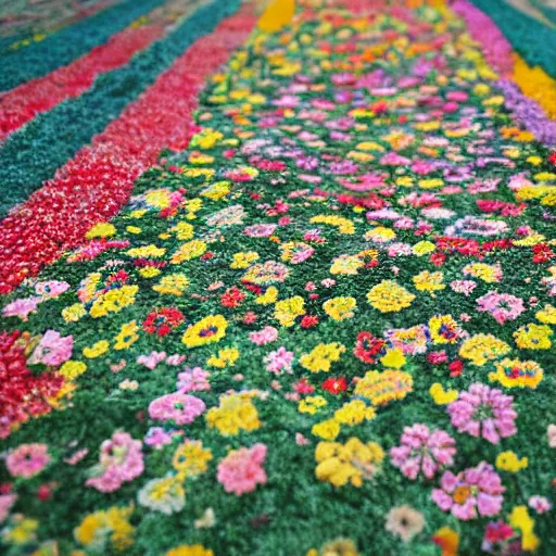 Image similar to flower carpet