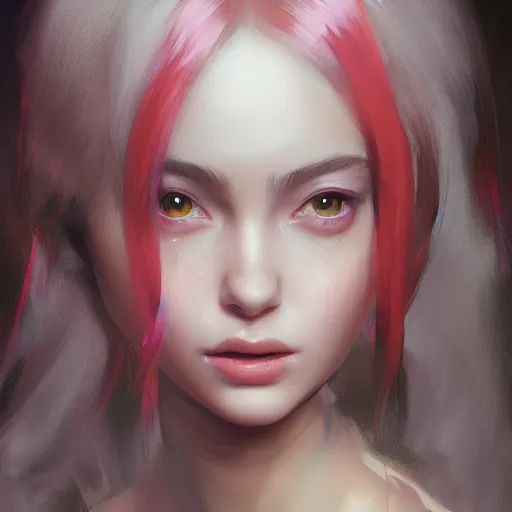 Image similar to Portrait of beautiful girl, huggy wuggy from poppy playtime video game, fullbody, ultra high detailed, oil painting, Greg Rutkowski, Charlie Bowater, Yuumei, Yanjun Cheng, unreal 5, DAZ, hyperrealistic, octane render, RPG portrait, dynamic lighting, fantasy art, beautiful face