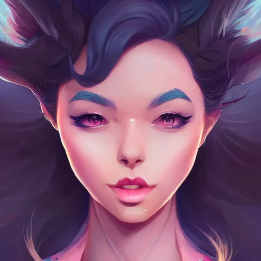 Image similar to a portrait of a beautiful marisa laren, art by lois van baarle and loish and ross tran and rossdraws and sam yang and samdoesarts and artgerm, digital art, highly detailed, intricate, sharp focus, trending on artstation hq, deviantart, unreal engine 5, 4 k uhd image