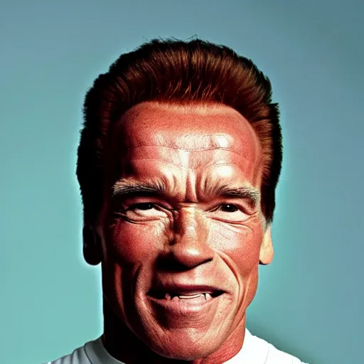 Prompt: photo of arnold schwarzenegger as a carrot!!!!