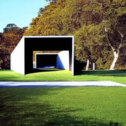 Image similar to James Turrell architecture