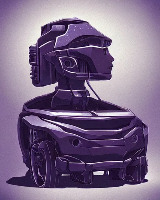 Image similar to portrait of a granite sculpture of a cyberpunk car, digital art by studio ghibli, beautiful, cute, anime artstyle, amazing lighting