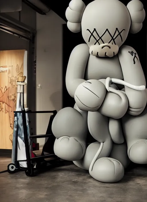 Prompt: kaws