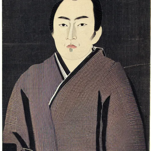 Image similar to portrait of nobunaga oda