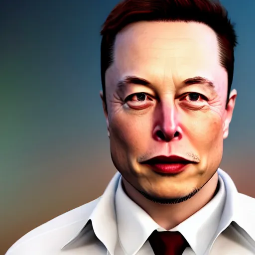 Image similar to Elon Musk with tusks coming out of his cheeks, 8k ultra realistic, award winning, unreal engine 5, masterpiece