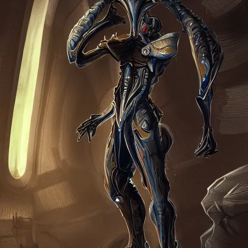 Image similar to warframe the man in the wall, explorer sketch, eldritch journalist, grand scale, intricate detailed