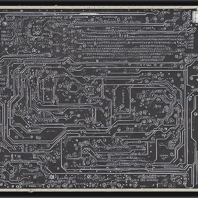 Prompt: mystical arcane sigil ritual computer circuit board