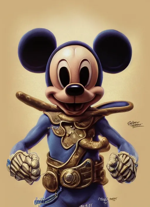 Prompt: portrait of a skeletor mickey mouse, depth of field, soft focus, highly detailed, intricate, realistic, national geographic cover, soft glow, textured, artstation, concept art, sharp focus, illustration, artgerm, greg rutkowski, earl norem