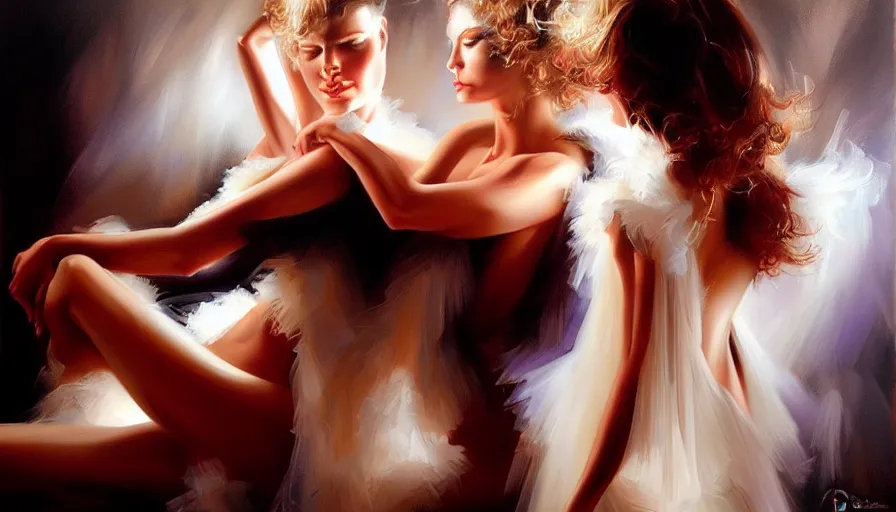 Image similar to the two complementary forces that make up all aspects and phenomena of life, by Rob Hefferan