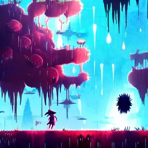 Prompt: rain world game