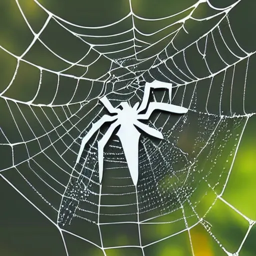 Image similar to spiderman captured in a web, ultra realistic, intricate details, highly detailed, photorealistic, 8 k, vegetation, water, moonlight